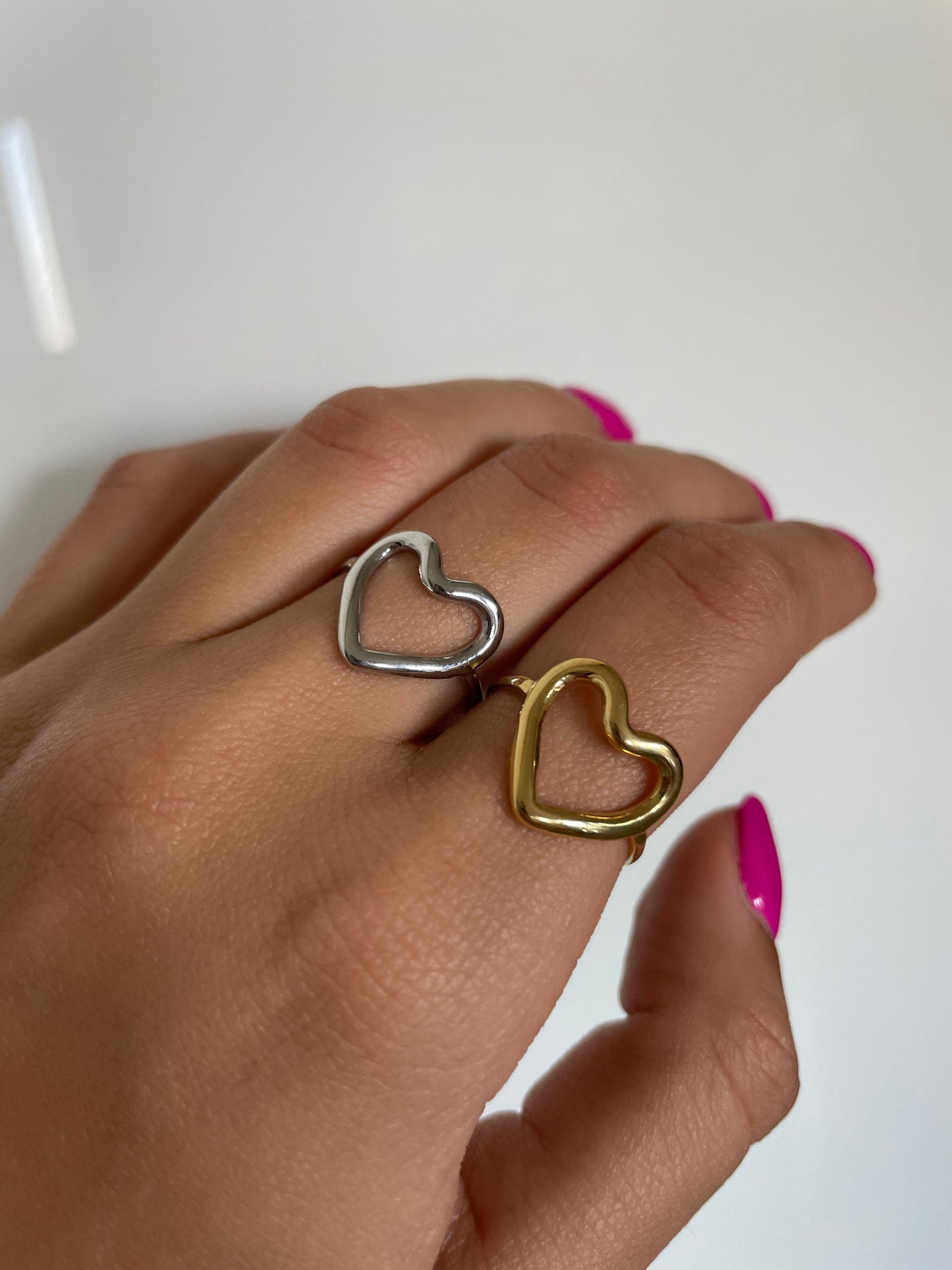 ANELLO CUORE APERTO