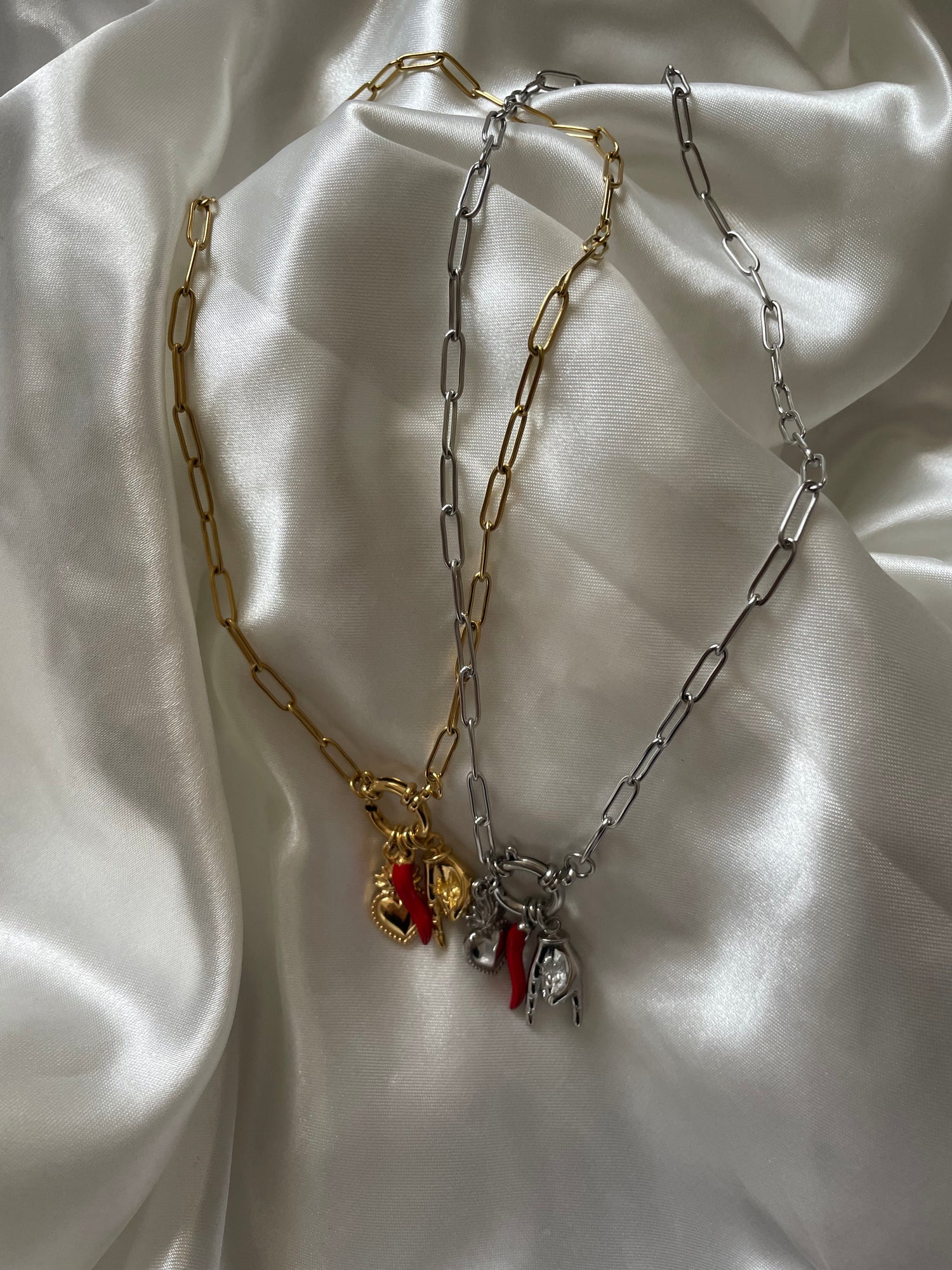 COLLANA CUORE ROSSO – Love Jewelss & Accessories