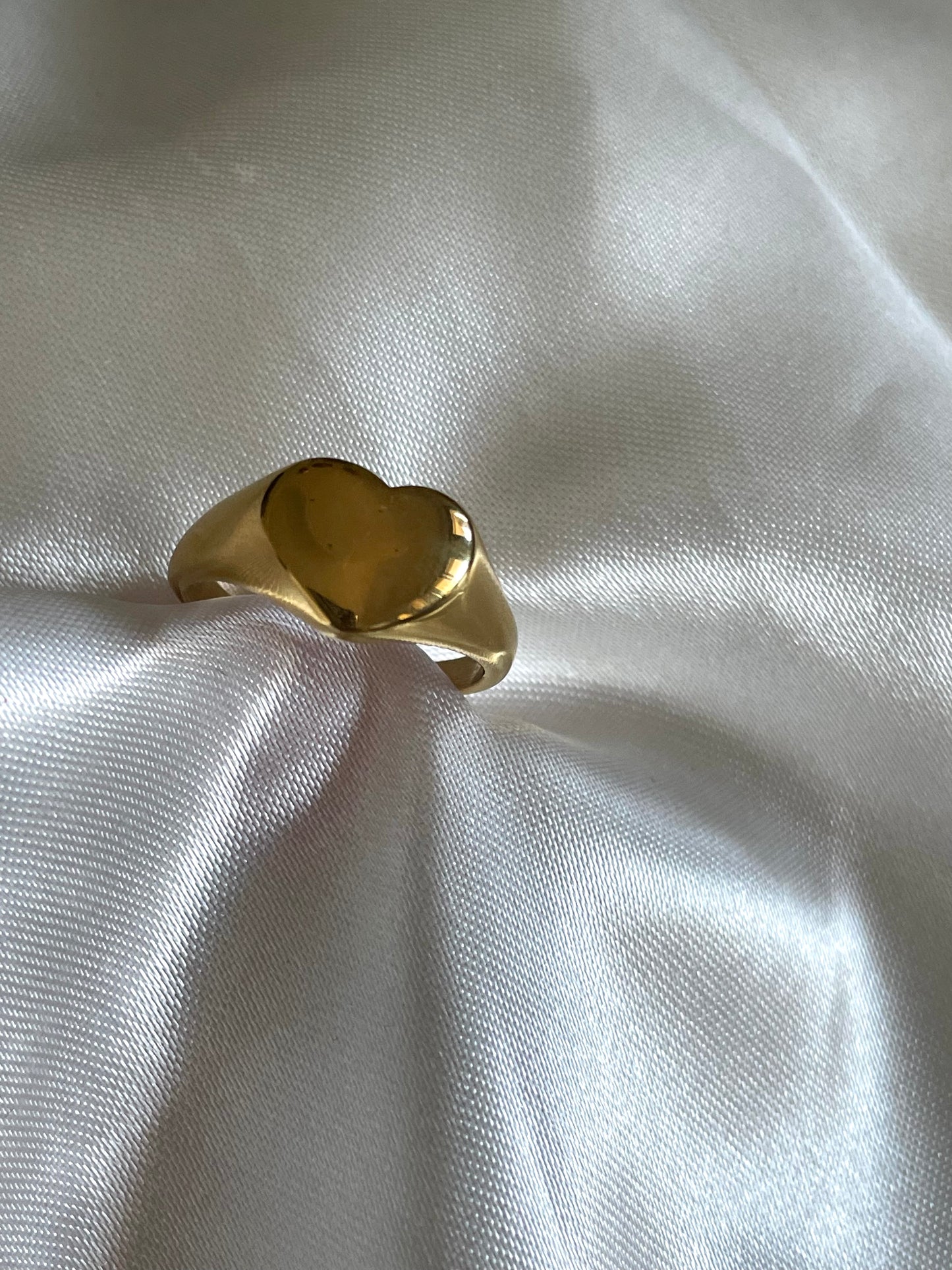 ANELLO CUORE BOMBATO