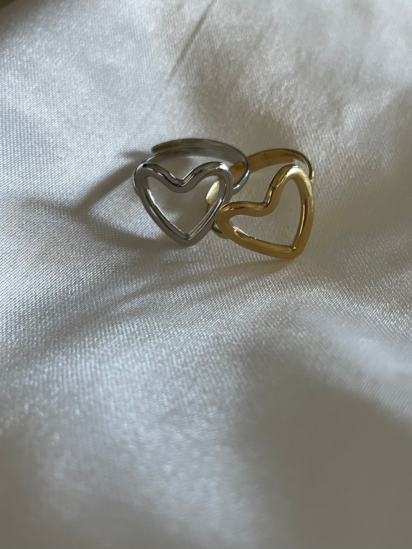 ANELLO CUORE APERTO